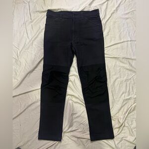 Topo Designs Padded Black Work Pants Mens 32x30